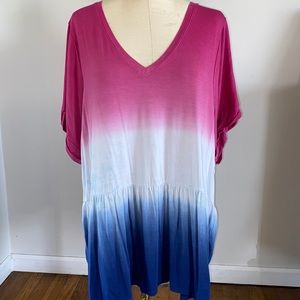 Lane Bryant 26/28 baby doll top